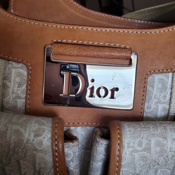 Dior Diorrissimo ivory pocket shoulder bag - Picture 3 of 9